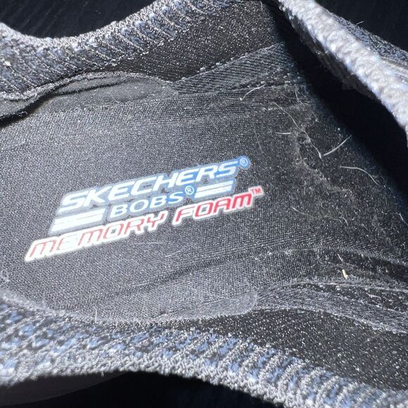 Skechers Womens Bobs Sparrow 2.0 117027 Black Running Shoes Sneakers Size 9 - Picture 8 of 9